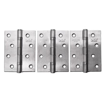 บานพับ 4x3 นิ้ว x 1.8 มม. ISON J211413 สีสเตนเลส (แพ็ก 3 ชิ้น)_2