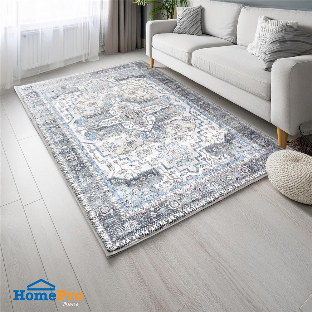 พรม HOME LIVING STYLE VIOLET 120X180 ซม. สีฟ้า