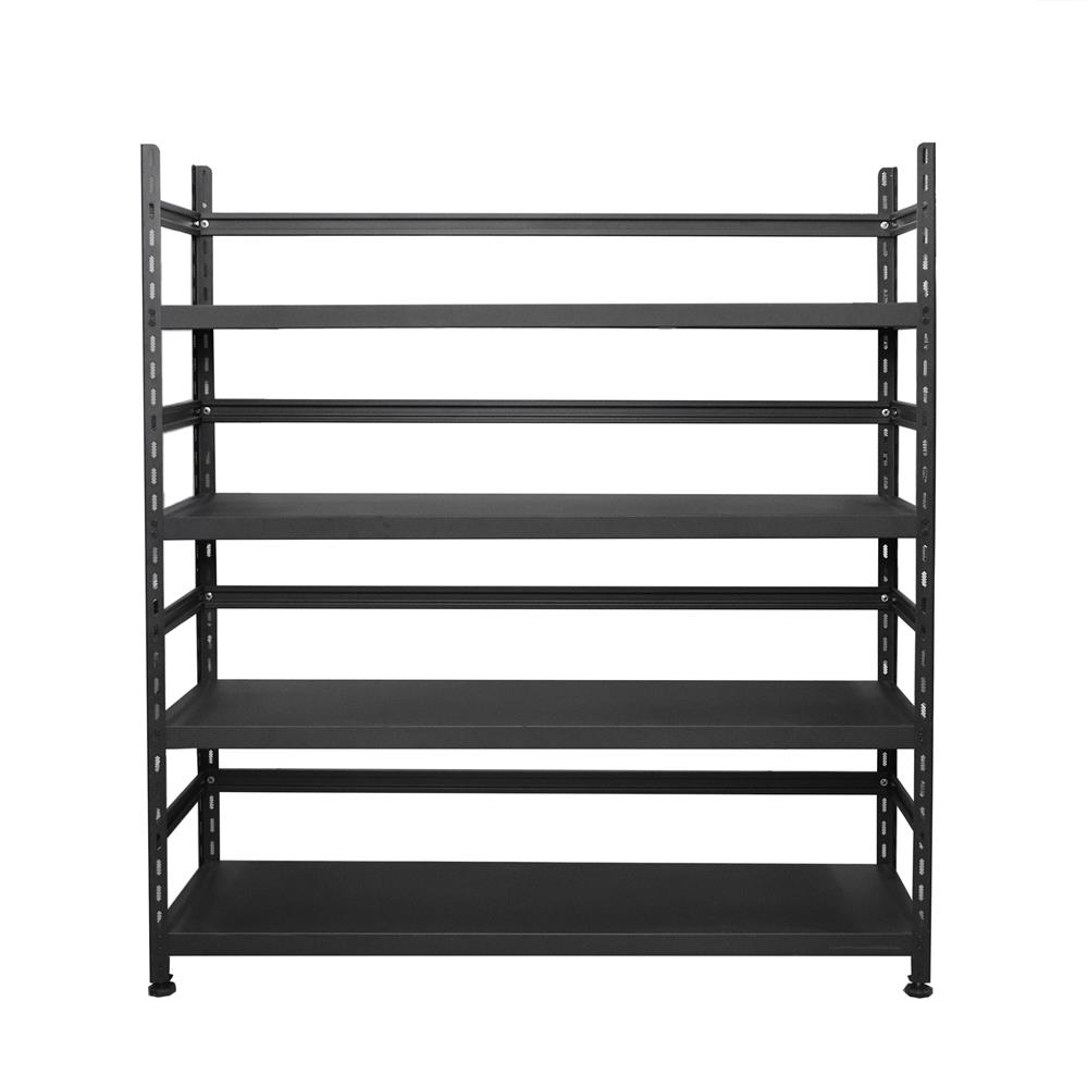 ชั้นวางของ 4 ชั้น FURDINI HOMER TYPE B 150 ซม. สีดำ