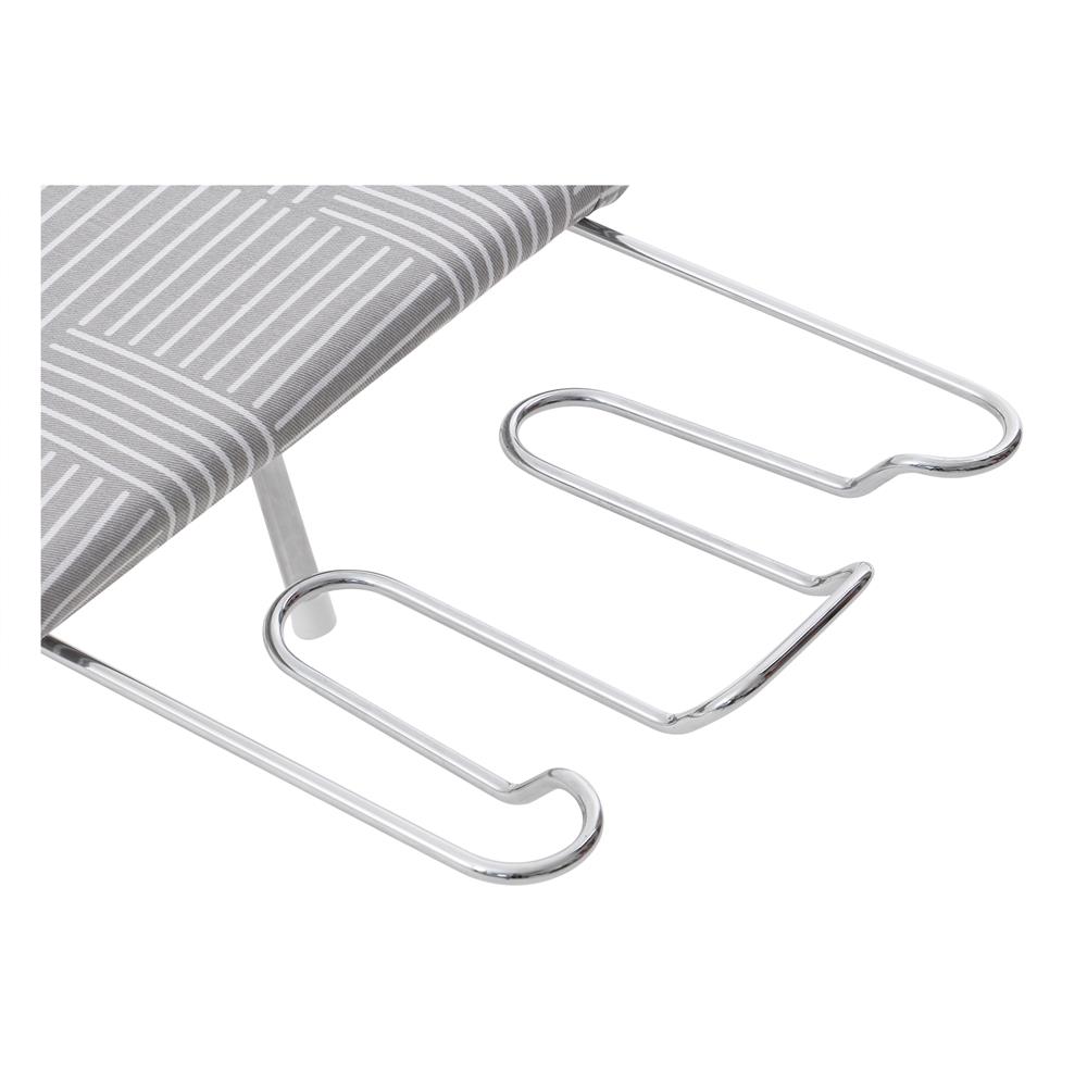 โต๊ะรีดผ้าแบบนั่ง ธรรมดา PLIM GEO สีเทา