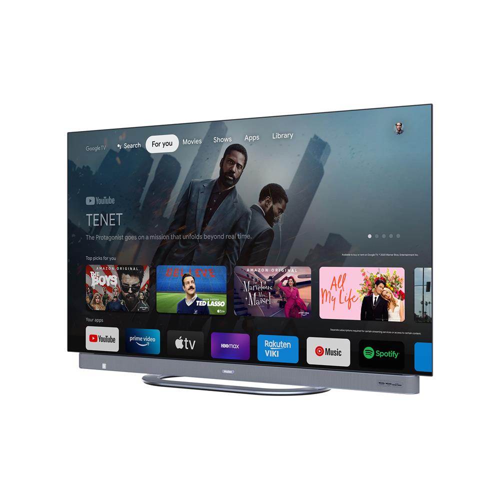 ทีวีโอแอลอีดี 65 นิ้ว HAIER (4K, OLED, GOOGLE TV) H65C900UX