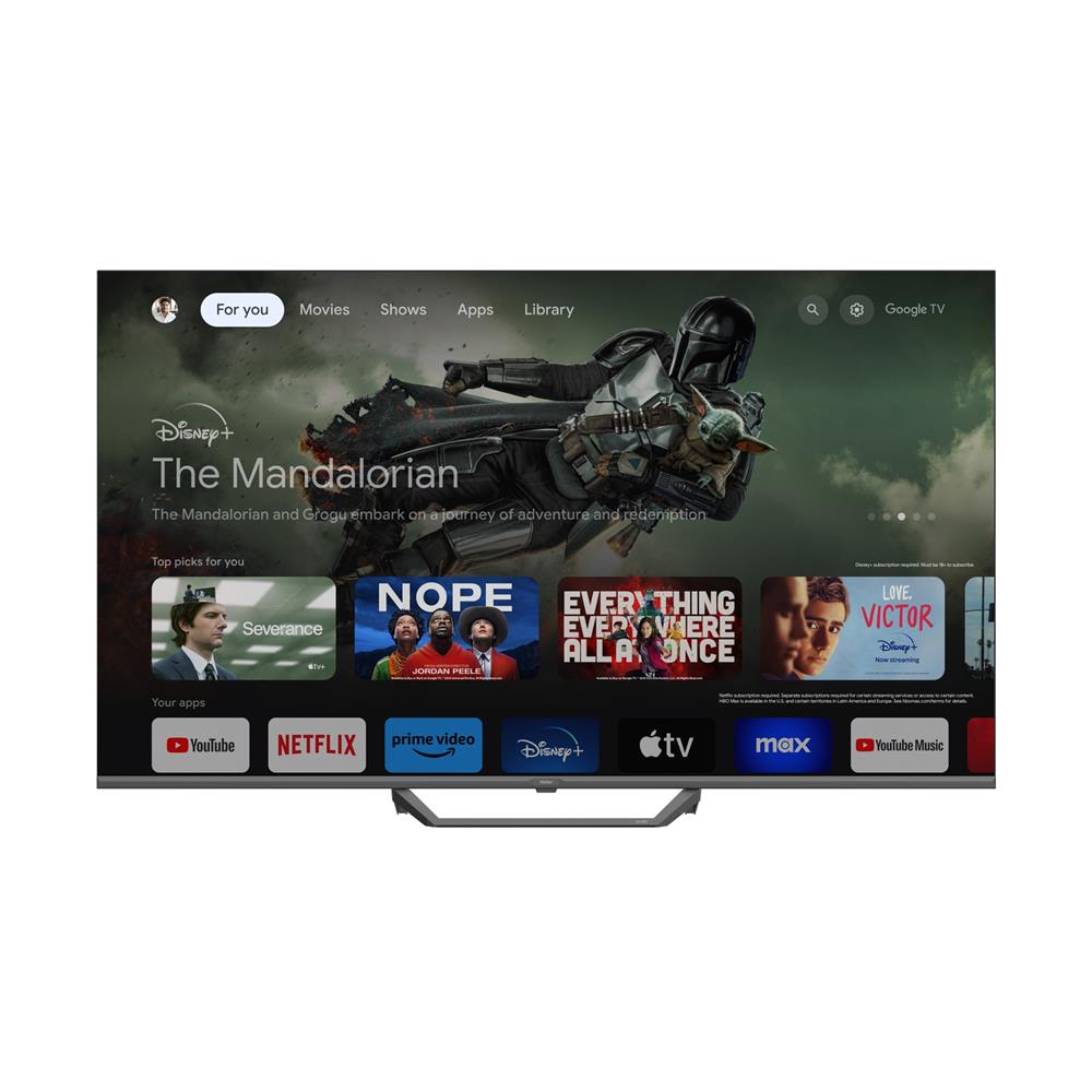 ทีวีคิวแอลอีดี 65 นิ้ว HAIER (4K, QLED, GOOGLE TV) H65S80EUX