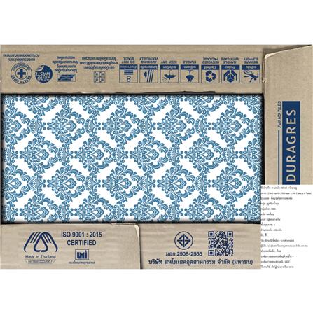 กระเบื้องผนัง 10x16 นิ้ว DURAGRES คาริม บลู A 1 ตร.ม._5
