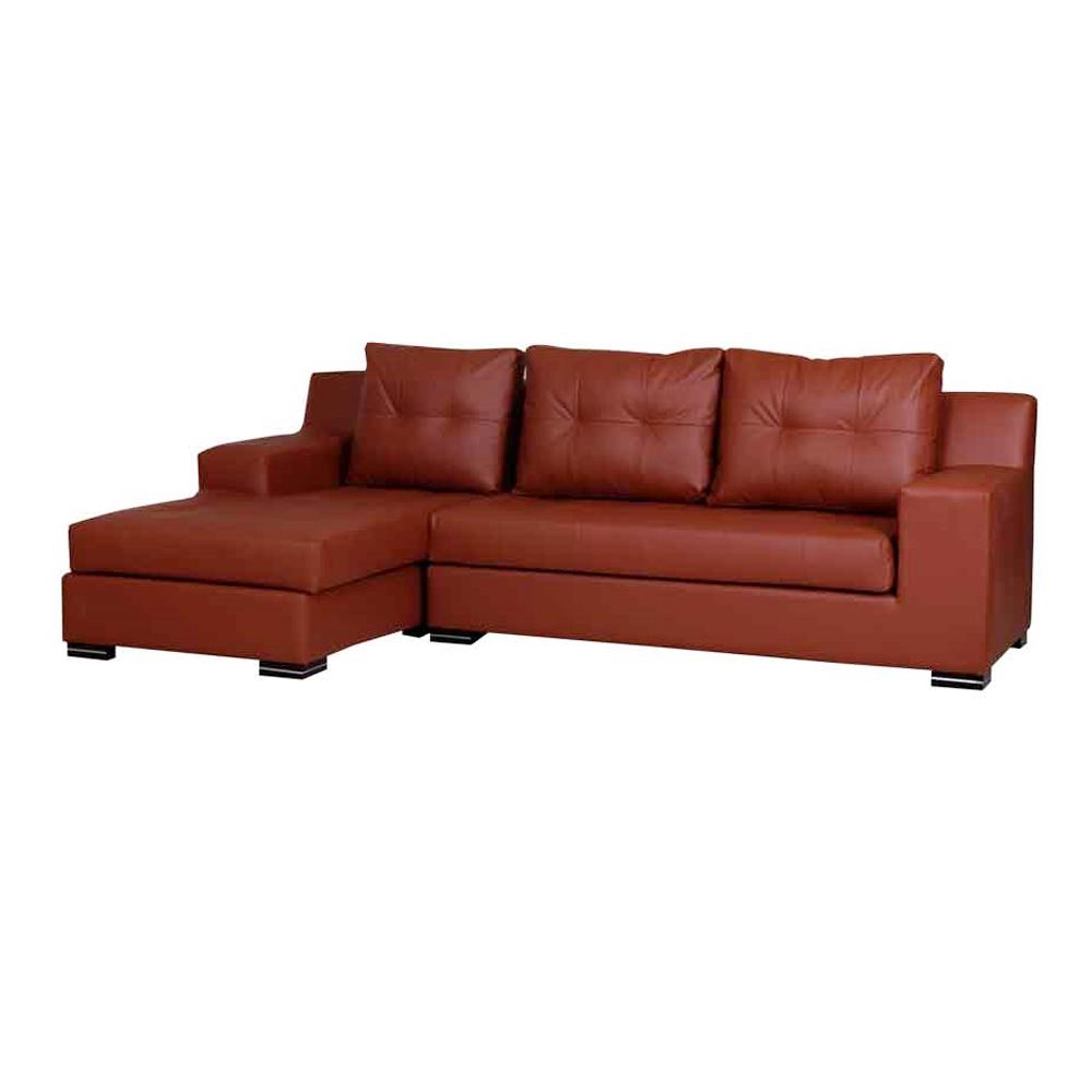 โซฟาเข้ามุมซ้าย AS FURNITURE WILLIAN RBWD41 สีน้ำตาล
