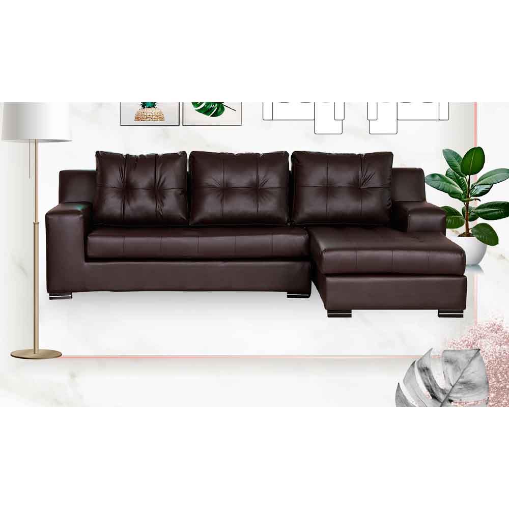 โซฟาเข้ามุมขวา AS FURNITURE WILLIAN LBWD40 สีน้ำตาลเข้ม