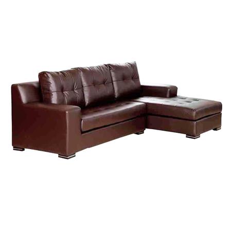 โซฟาเข้ามุมขวา AS FURNITURE WILLIAN LBWD40 สีน้ำตาลเข้ม_3