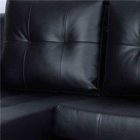 โซฟาเข้ามุมซ้าย AS FURNITURE WILLIAN RBKD36 สีดำ_3