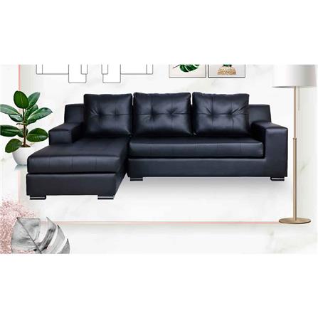 โซฟาเข้ามุมซ้าย AS FURNITURE WILLIAN RBKD36 สีดำ_5