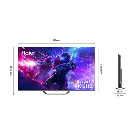 ทีวีคิวแอลอีดี 43 นิ้ว HAIER (4K, QLED, GOOGLE TV) H43S80EUX_6