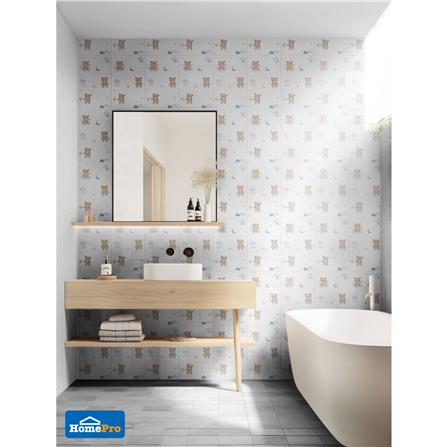 กระเบื้องผนัง 10x16 นิ้ว DURAGRES เท็ดดี้ บลู A 1 ตร.ม._1