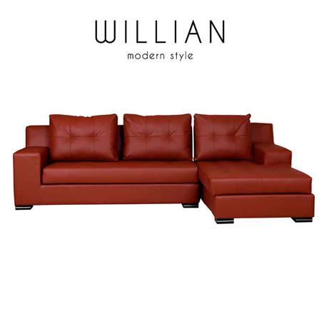 โซฟาเข้ามุมขวา AS FURNITURE WILLIAN LBWD41 สีน้ำตาล_3