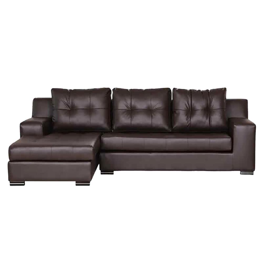 โซฟาเข้ามุมซ้าย AS FURNITURE WILLIAN RBWD40 สีน้ำตาลเข้ม