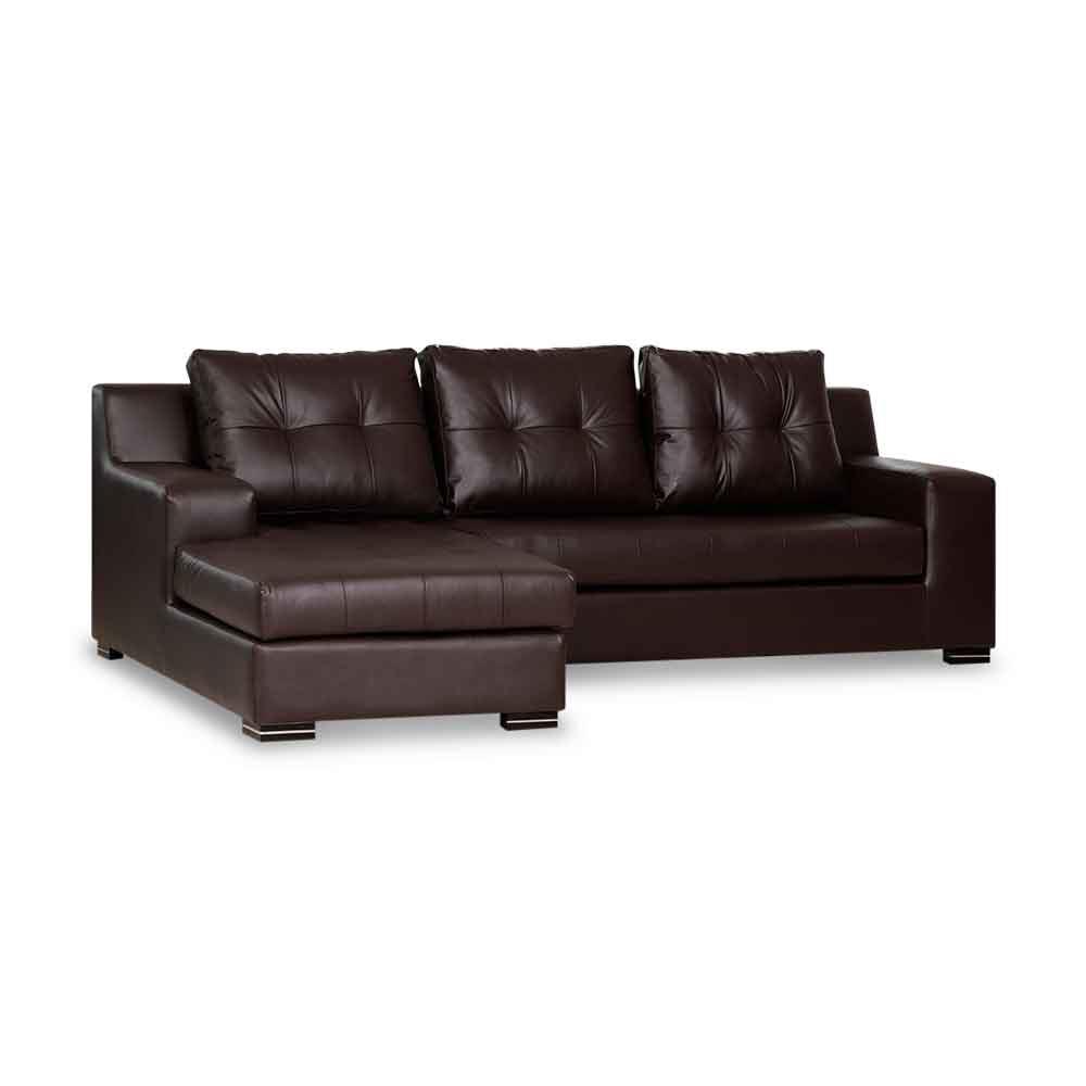 โซฟาเข้ามุมซ้าย AS FURNITURE WILLIAN RBWD40 สีน้ำตาลเข้ม