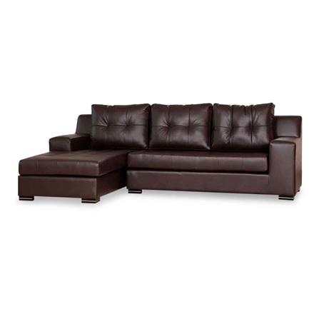 โซฟาเข้ามุมซ้าย AS FURNITURE WILLIAN RBWD40 สีน้ำตาลเข้ม_1