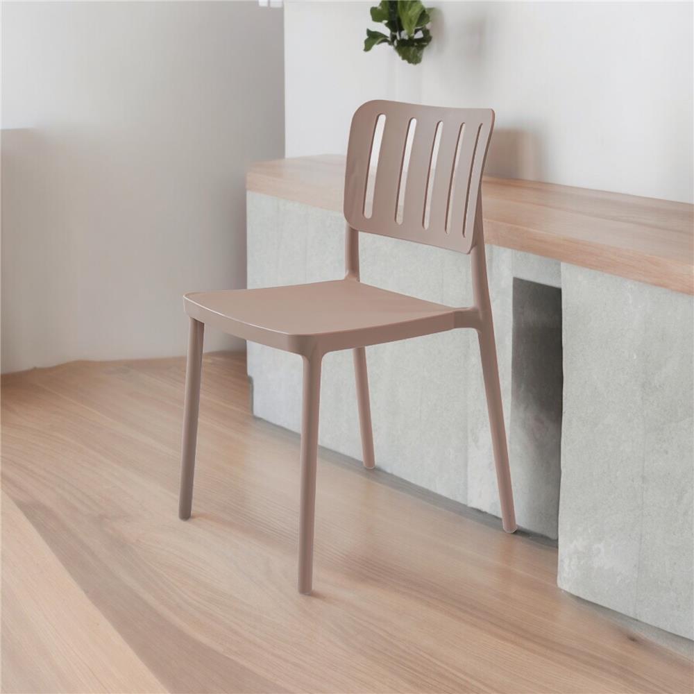 เก้าอี้พลาสติก PIONEER PN92659 สีชมพู