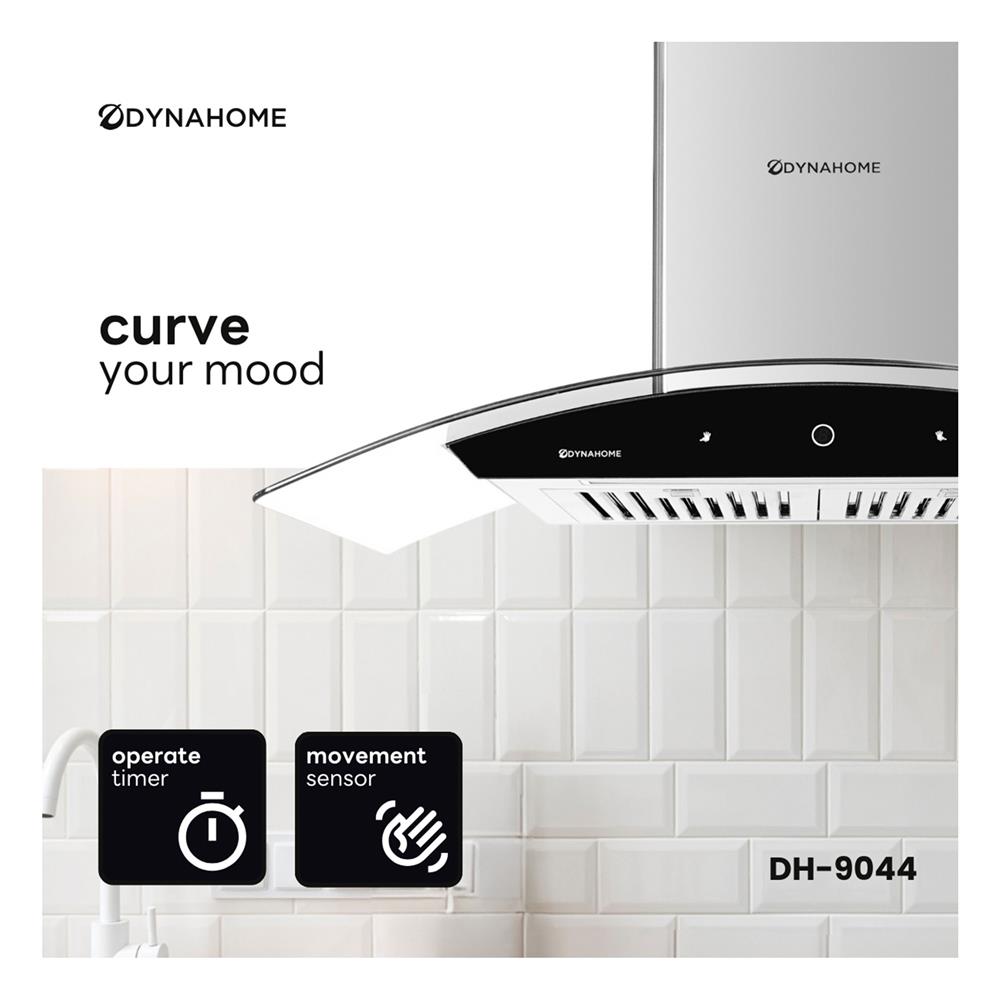 เครื่องดูดควันกระโจม DYNA HOME DH-9044 90 ซม.