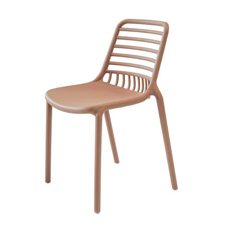เก้าอี้พลาสติก PIONEER PN92346 สีน้ำตาล_0