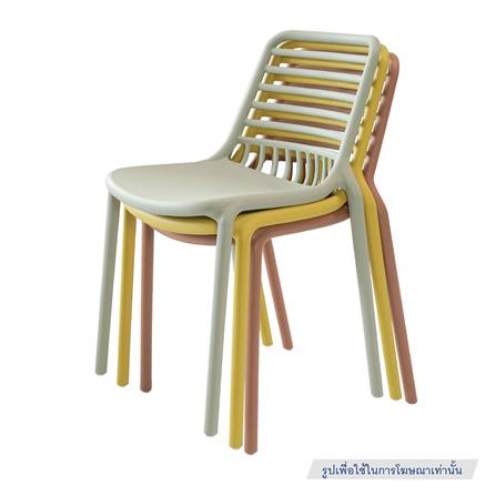 เก้าอี้พลาสติก PIONEER PN92346 สีน้ำตาล_4