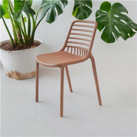 เก้าอี้พลาสติก PIONEER PN92346 สีน้ำตาล_5