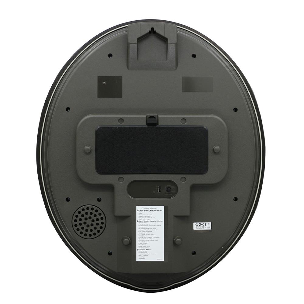 นาฬิกาแขวน SEIKO CLOCKS MELODY QXM389N 19X16 นิ้ว สีน้ำตาล