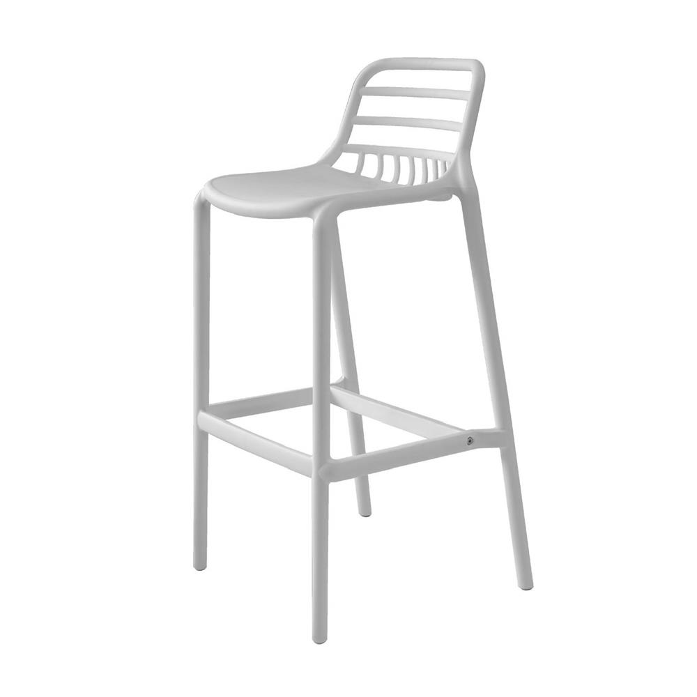 เก้าอี้บาร์ PIONEER PN92346-H75 สีขาว
