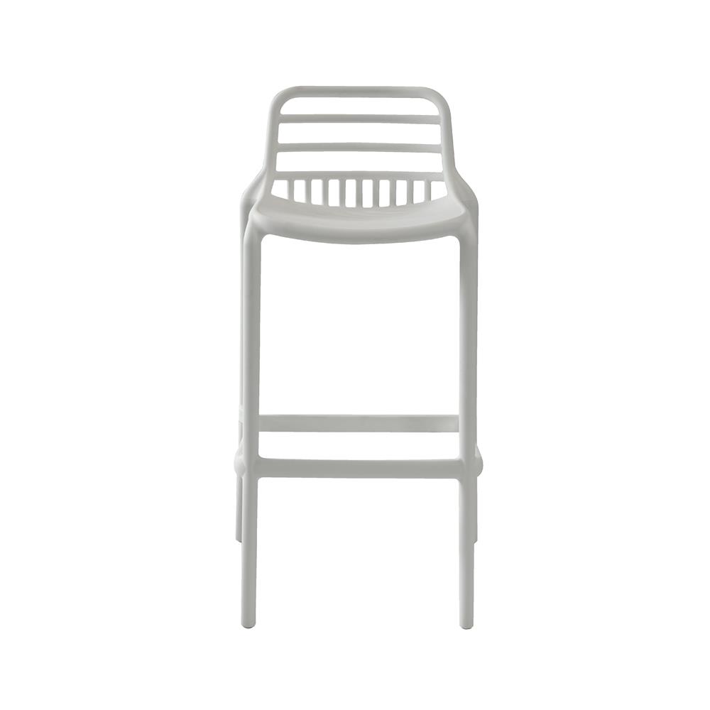 เก้าอี้บาร์ PIONEER PN92346-H75 สีขาว
