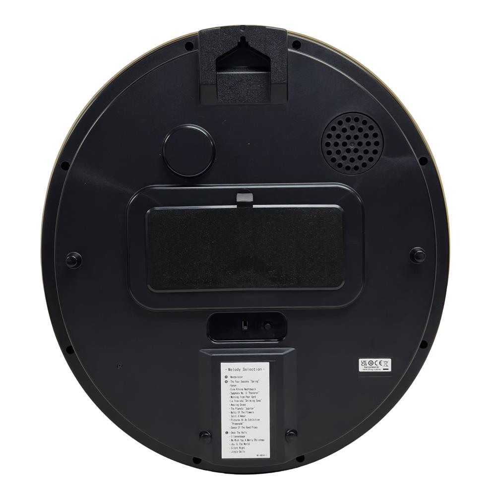 นาฬิกาแขวน SEIKO CLOCKS MELODY QXM601B 17.5X16 นิ้ว สีน้ำตาล