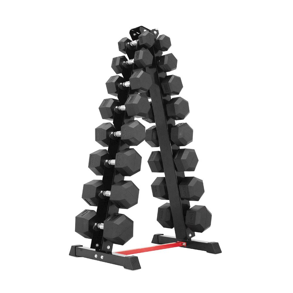 ชุดดัมเบลพร้อมขาตั้ง IRONTEC HEX 2.5-20 กก.