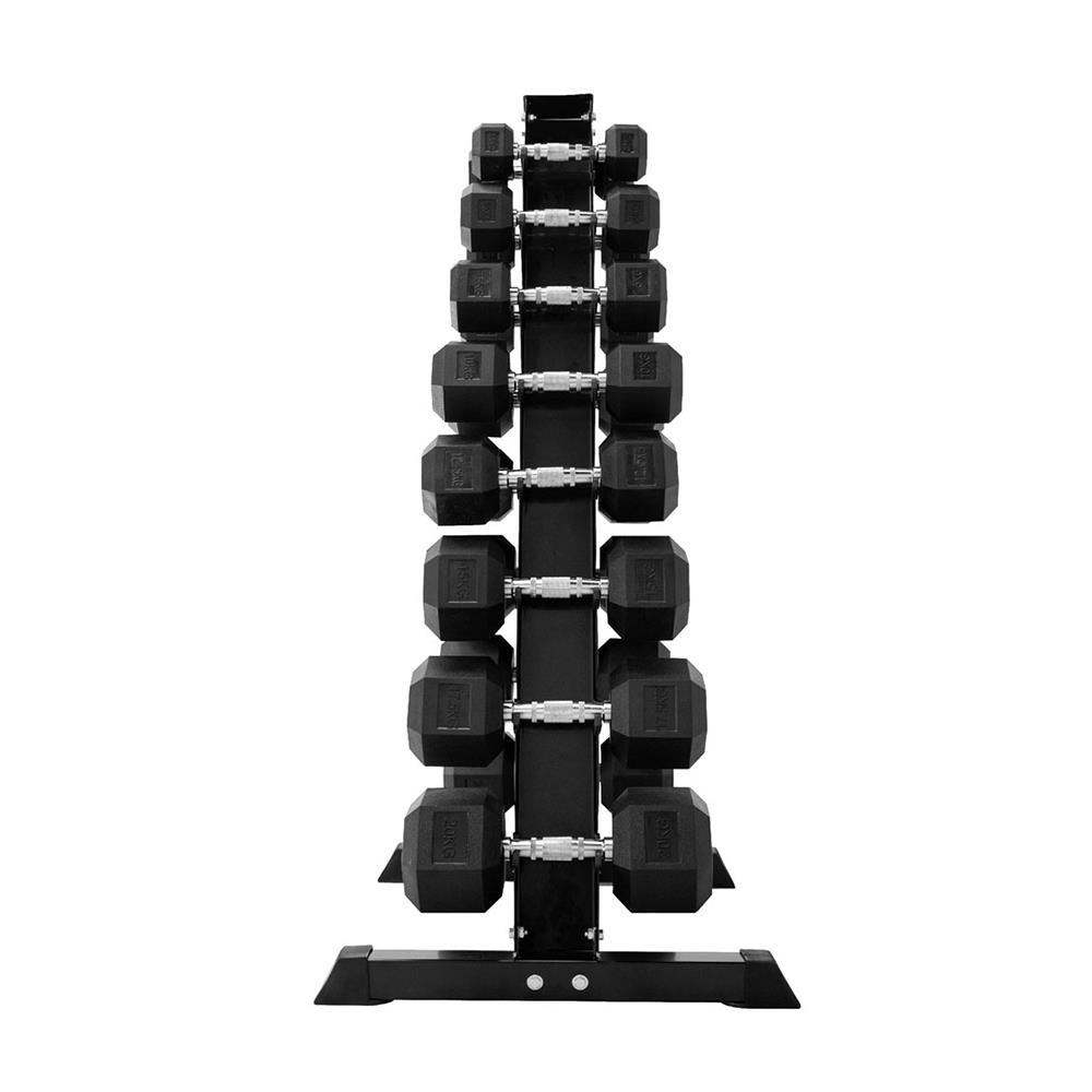 ชุดดัมเบลพร้อมขาตั้ง IRONTEC HEX 2.5-20 กก.