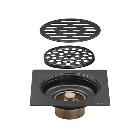 ตะแกรงกันกลิ่น COTTO CT6412Z2P(GG)(HM) สีดำ/เทา_2
