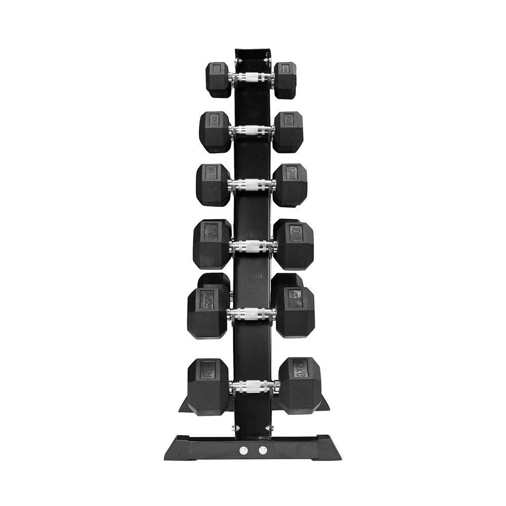 ดัมเบลพร้อมขาตั้ง IRONTEC 2.5-15 กก.