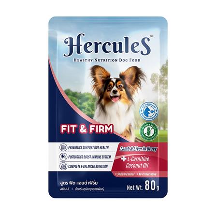 อาหารเปียกสุนัข HERCULES FIT AND FIRM CHUNKY 80 ก._0