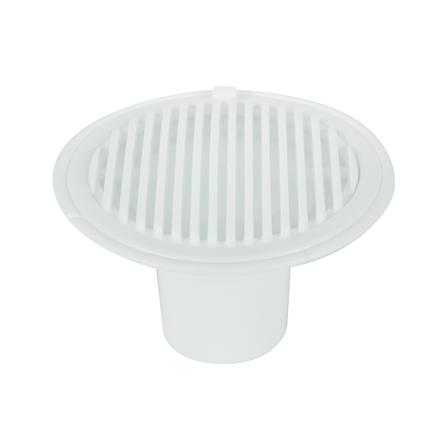 ตะแกรงกันกลิ่น DEXZON PP DIY W สีขาว