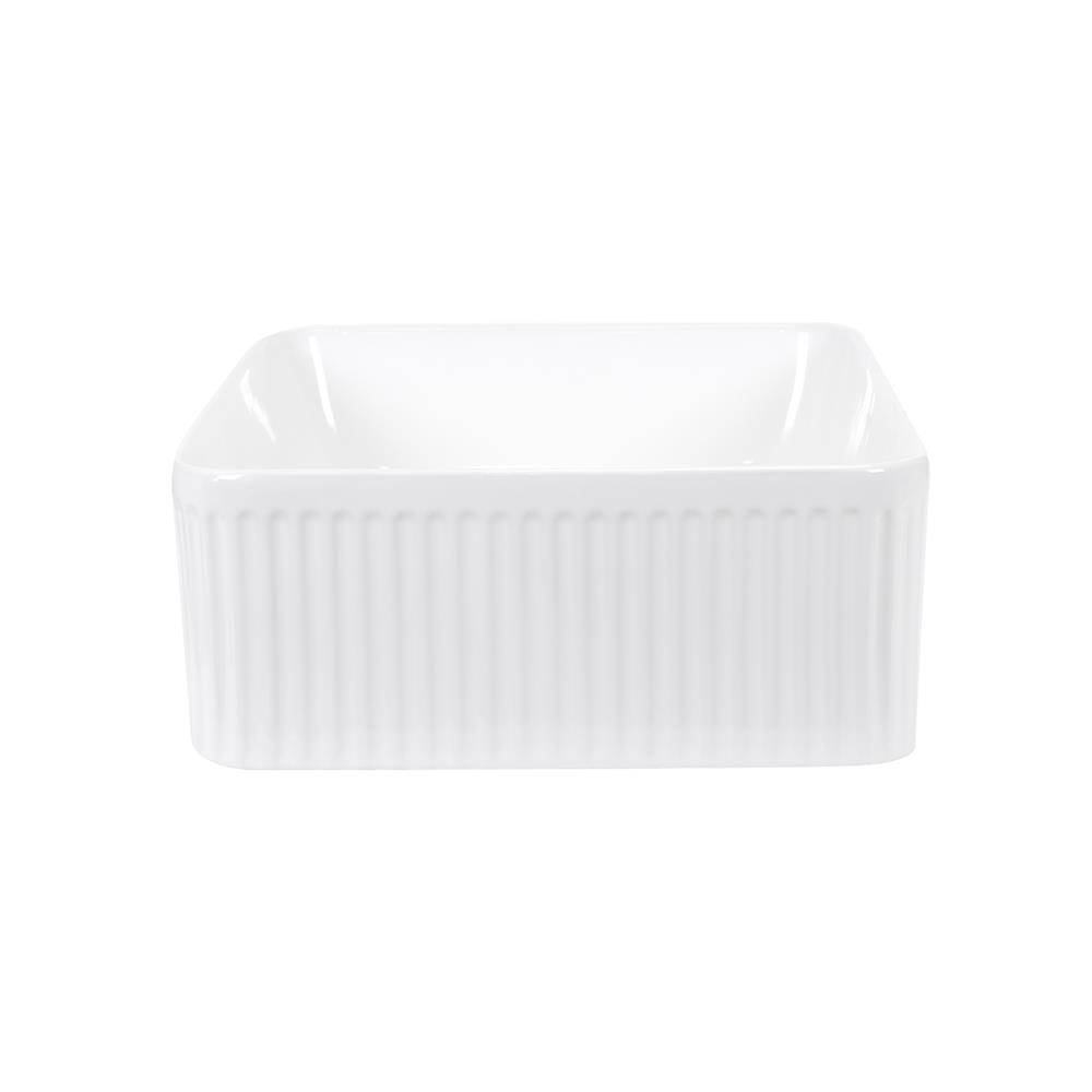 อ่างล้างหน้าวางบน MOYA LX-5681  สีขาว