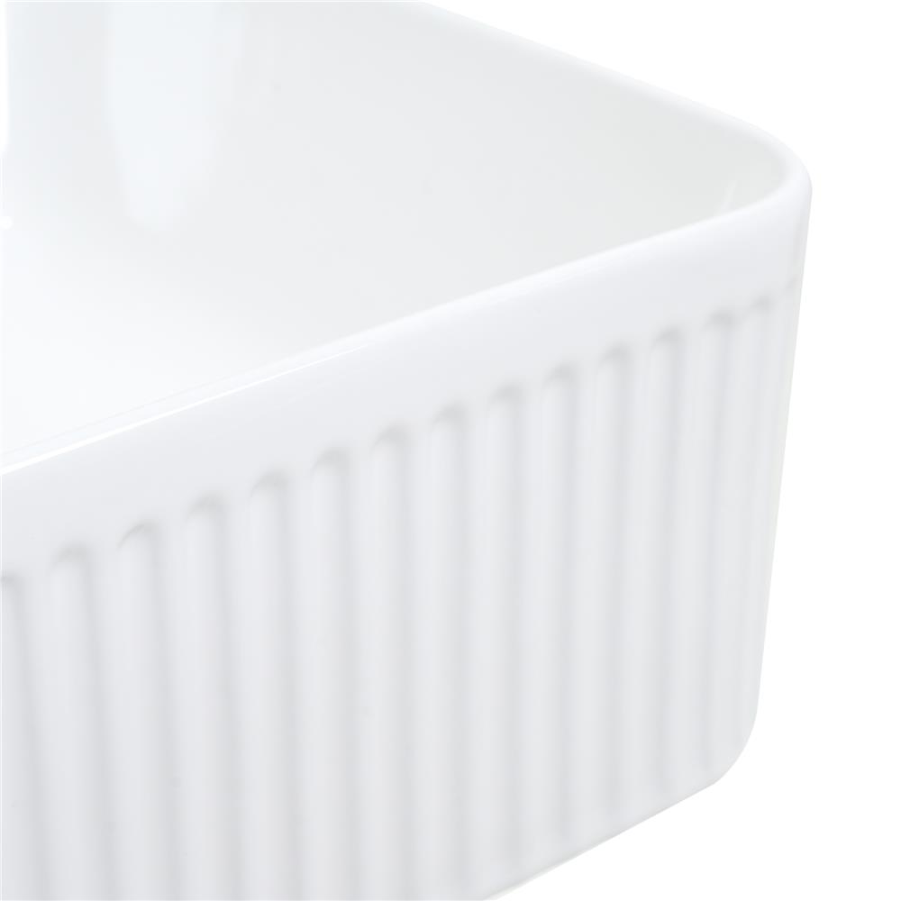 อ่างล้างหน้าวางบน MOYA LX-5681  สีขาว