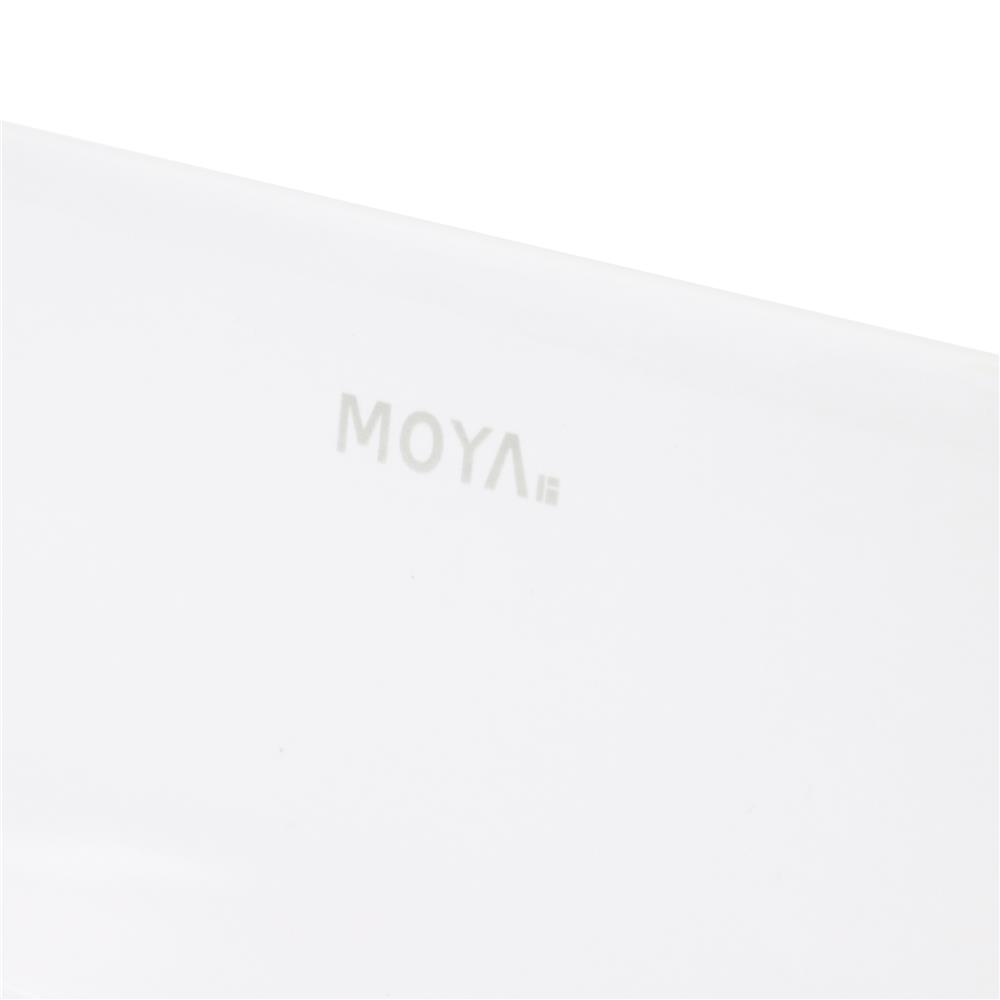 อ่างล้างหน้าวางบน MOYA LX-5681  สีขาว