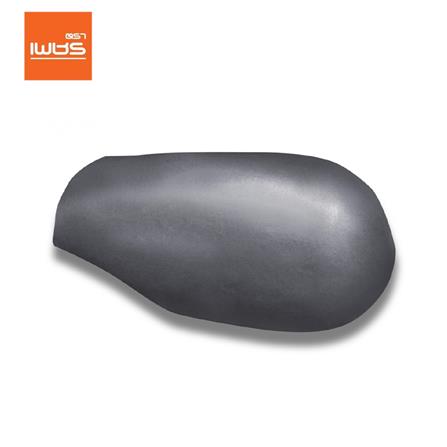 ครอบสันโค้งหางมนแบบเว้า ลอนคู่ ตราเพชร 56x57 ซม. สีไอรอนเกรย์_0