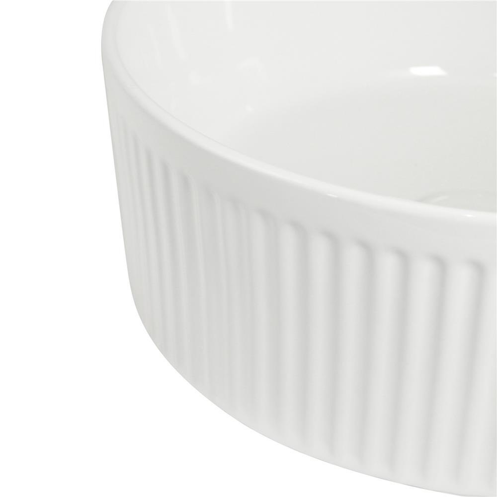 อ่างล้างหน้าวางบน MOYA LX-5685 สีขาว