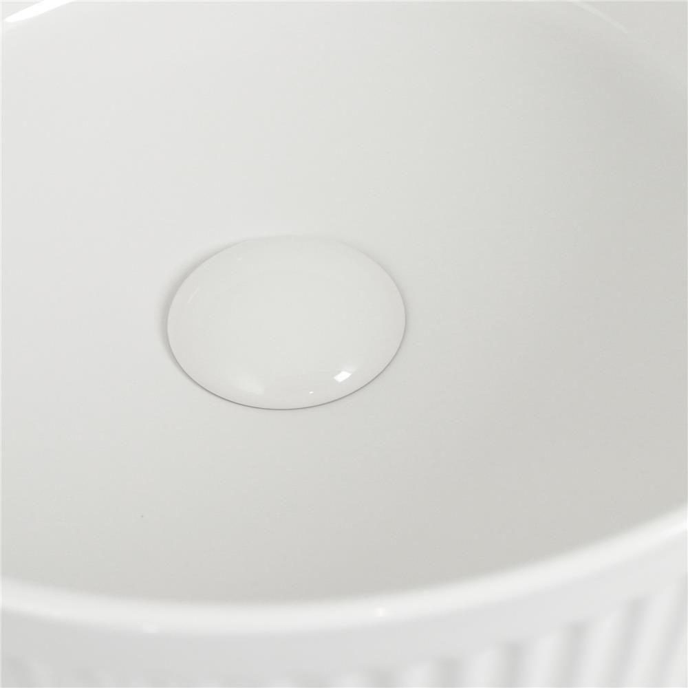 อ่างล้างหน้าวางบน MOYA LX-5685 สีขาว