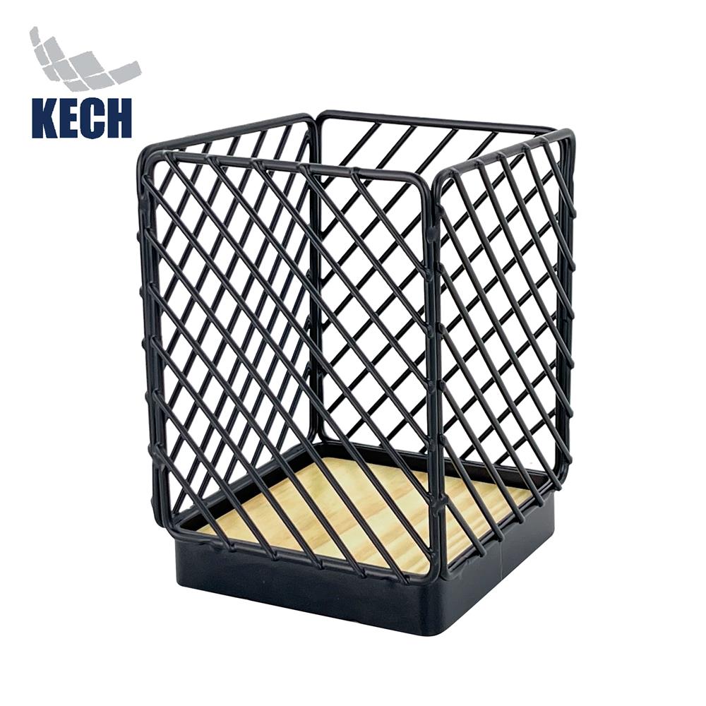 ที่ใส่อุปกรณ์ 1 ช่องเหลี่ยม KECH T-CHART สีดำ_1