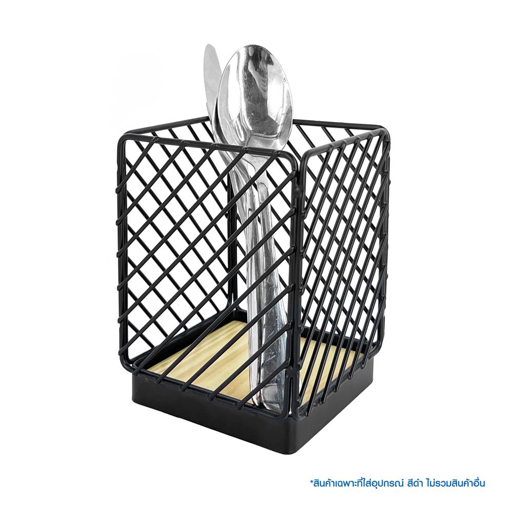 ที่ใส่อุปกรณ์ 1 ช่องเหลี่ยม KECH T-CHART สีดำ