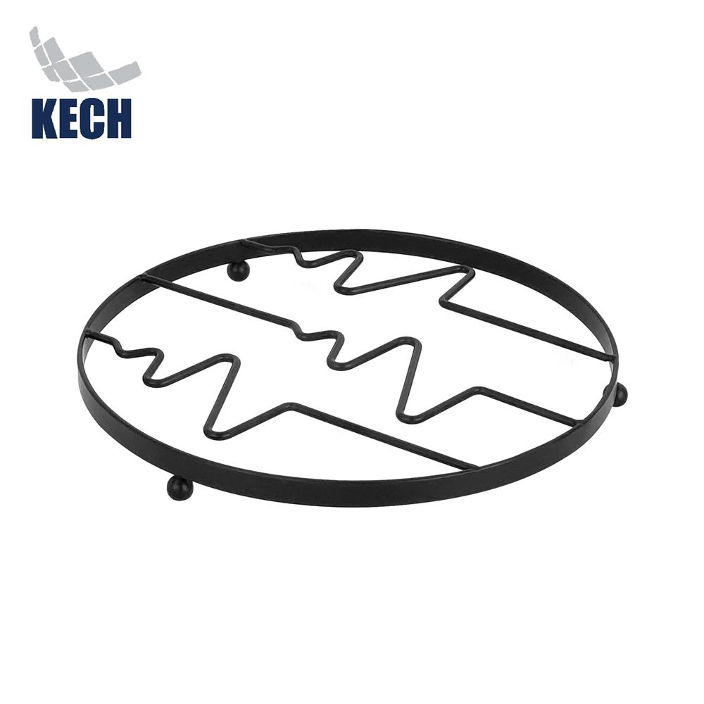 ที่รองภาชนะร้อนกลม KECH T-BOLT สีดำ_1