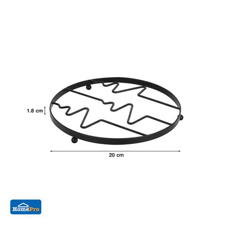 ที่รองภาชนะร้อนกลม KECH T-BOLT สีดำ_5