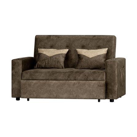 โซฟาเบด AS FURNITURE CHARLOTTE CBWU37 สีน้ำตาล/เหลือง_0