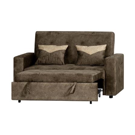 โซฟาเบด AS FURNITURE CHARLOTTE CBWU37 สีน้ำตาล/เหลือง_4