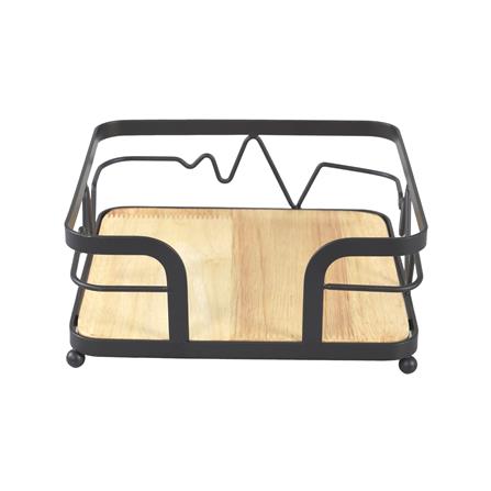 ถาดใส่ของเหลี่ยม KECH T-BOLT 18 ซม. สีดำ_2