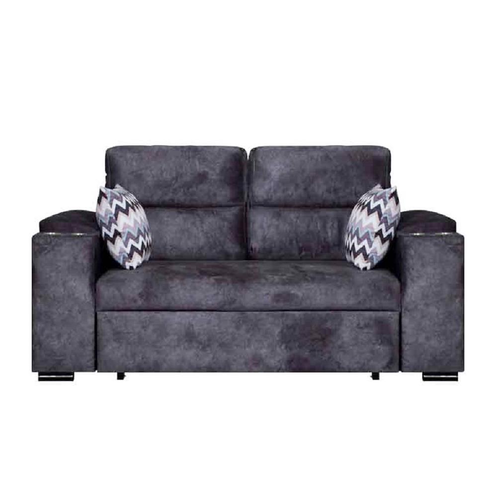 โซฟาเบด 2 ที่นั่ง AS FURNITURE NADIA CGYU40 สีเทา