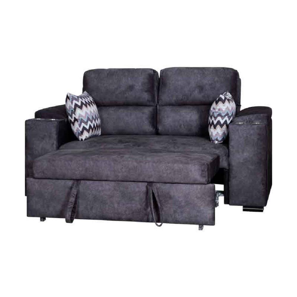 โซฟาเบด 2 ที่นั่ง AS FURNITURE NADIA CGYU40 สีเทา