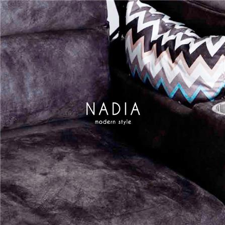 โซฟาเบด 2 ที่นั่ง AS FURNITURE NADIA CGYU40 สีเทา_2