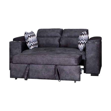 โซฟาเบด 2 ที่นั่ง AS FURNITURE NADIA CGYU40 สีเทา_5